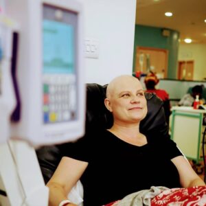 The penultimate chemotherapy session